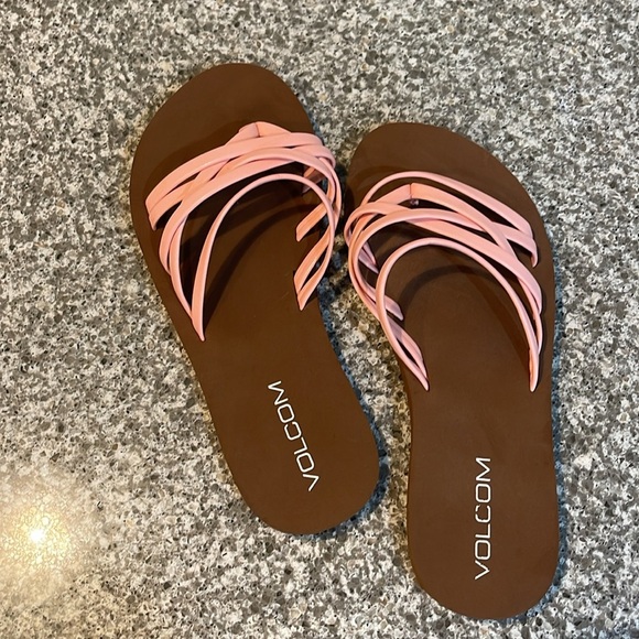 Volcom Legacy Women's Pink Sandals - Picture 2 of 3